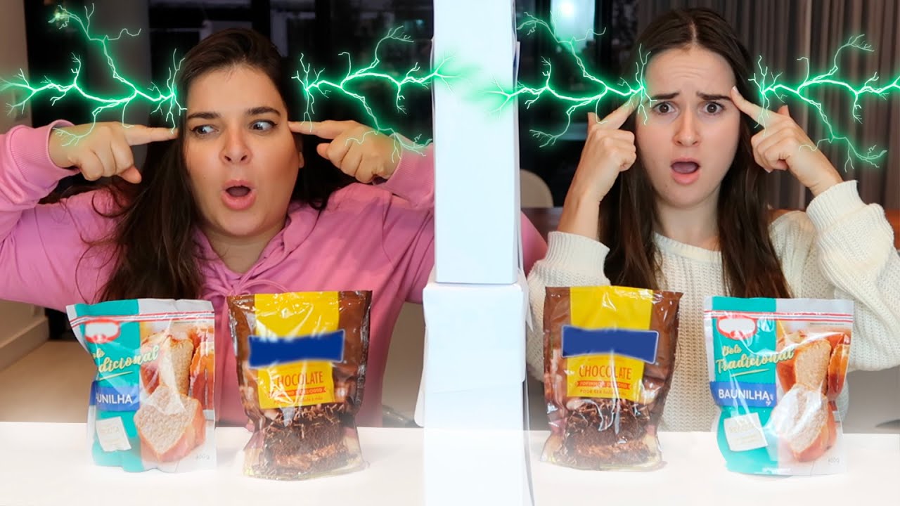 DESAFIO DO BOLO POR TELEPATIA 3!!