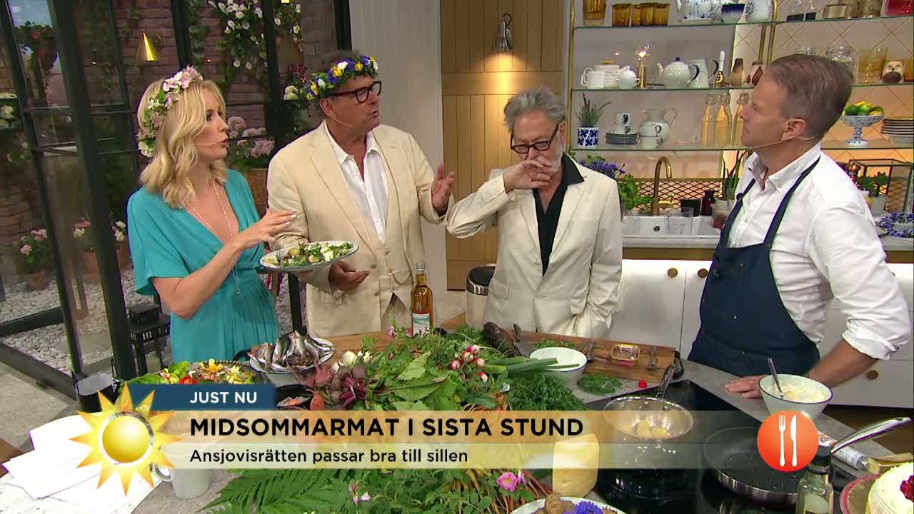 Fredrik Erikssons bästa recept till midsommar   - Nyhetsmorgon (TV4)