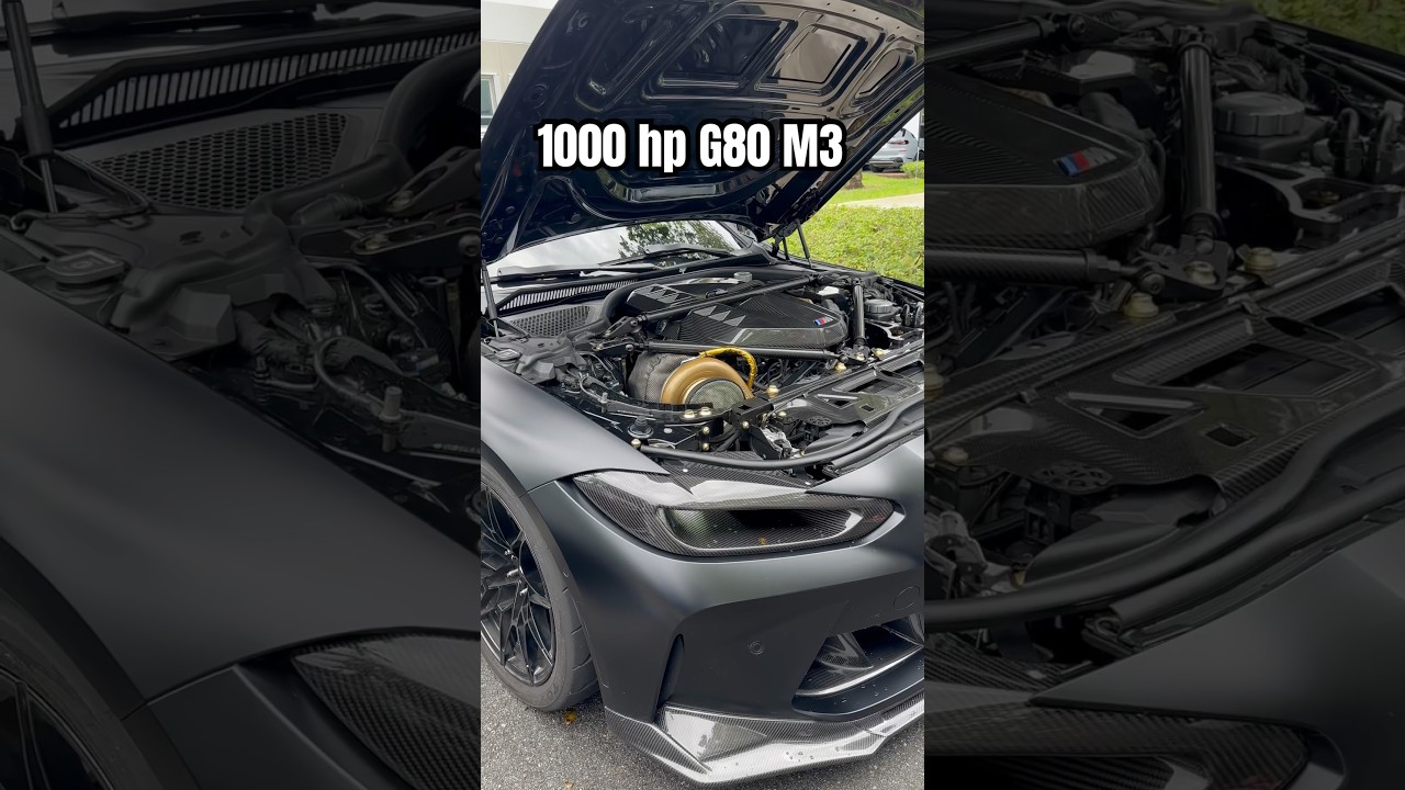 I need a KLM Single-Turbo Kit on my G80 M3 down the road 😳🔥 this sounds so good #g80 #singleturbo