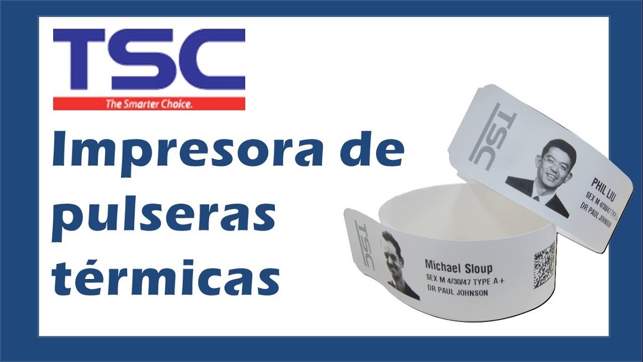 Impresora de Brazaletes y Pulseras Térmicas TSC Printers