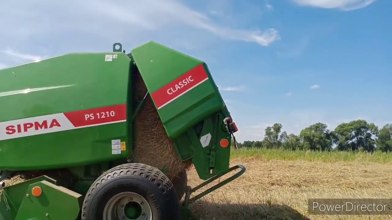 Prasowanie i zwożenie Słomy 2020 z U-R-S-A-M-I C-360 i C-360 3p Sipma Ps 1210 CLASSIC