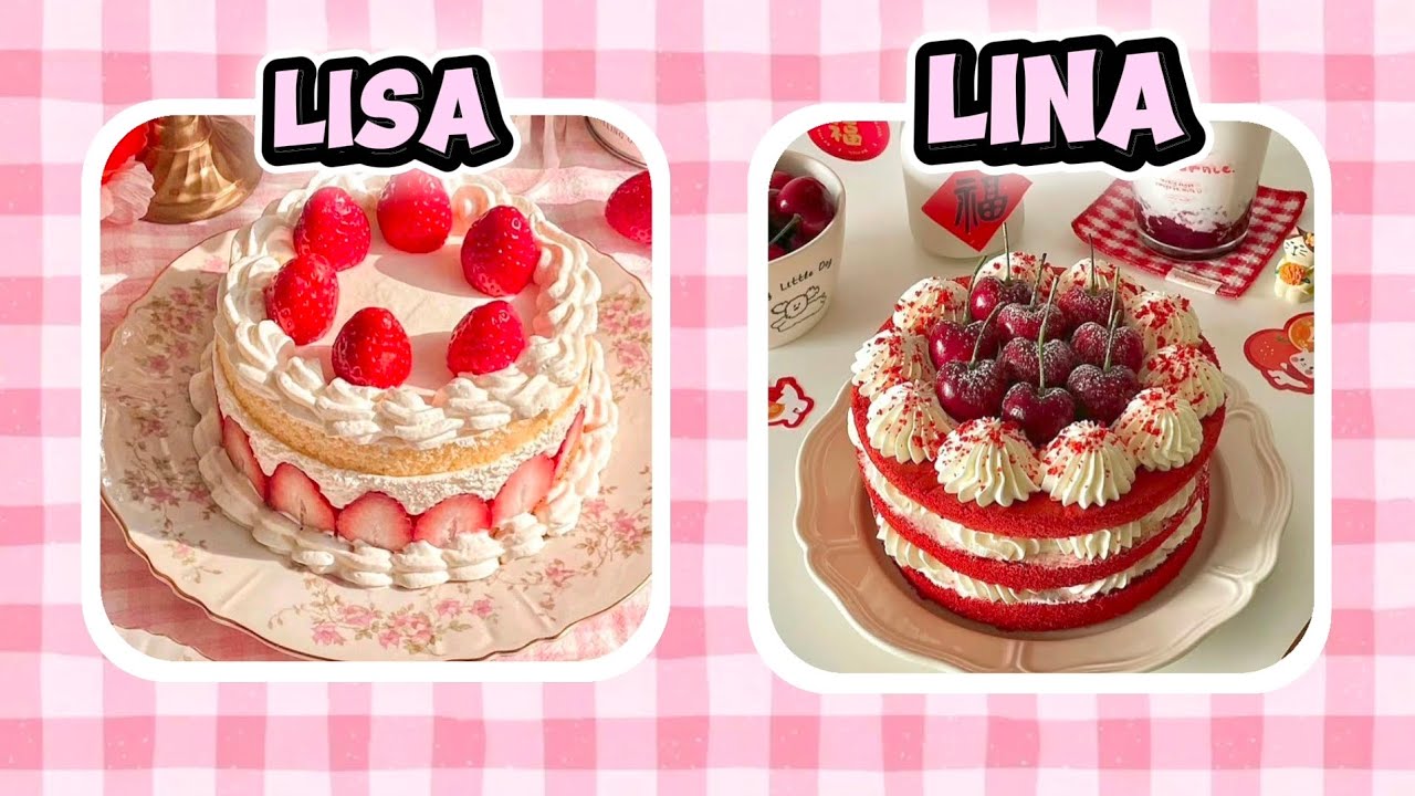 LISA OR LENA 😍💖 | Food edition - #food #cute #lisa #lina #lisaorlena #trending #fyp 