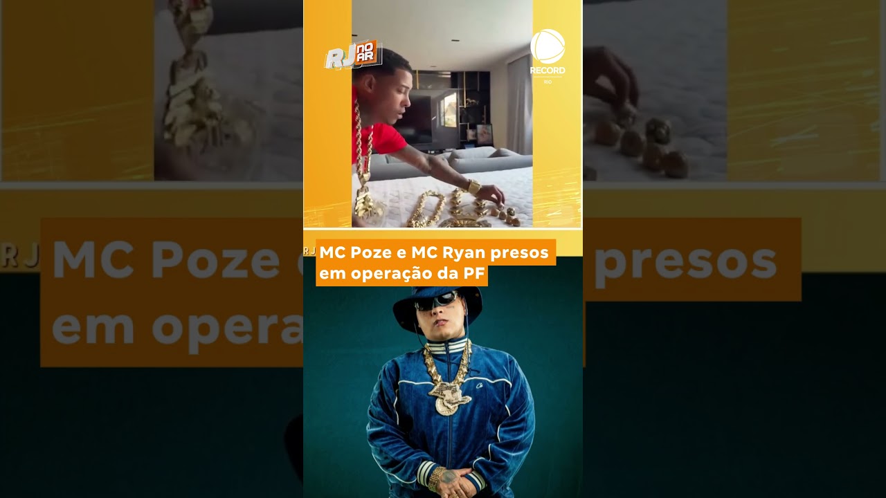URGENTE MC POZE E MC RYAN SP PRESOS