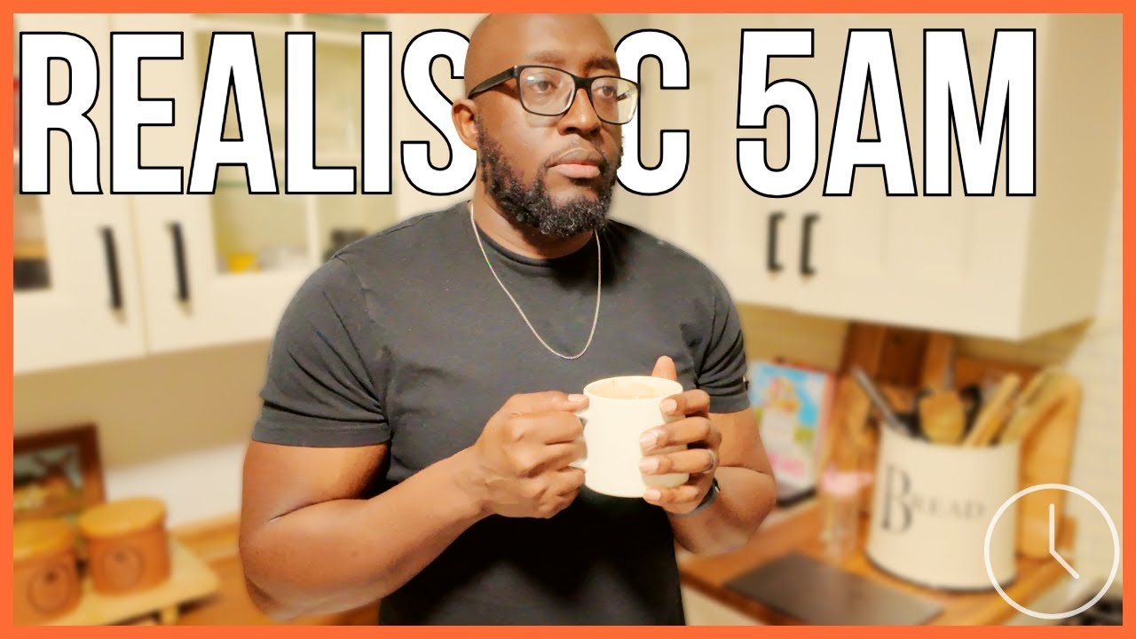 My Realistic 5AM Morning Routine as a Dad of 3
