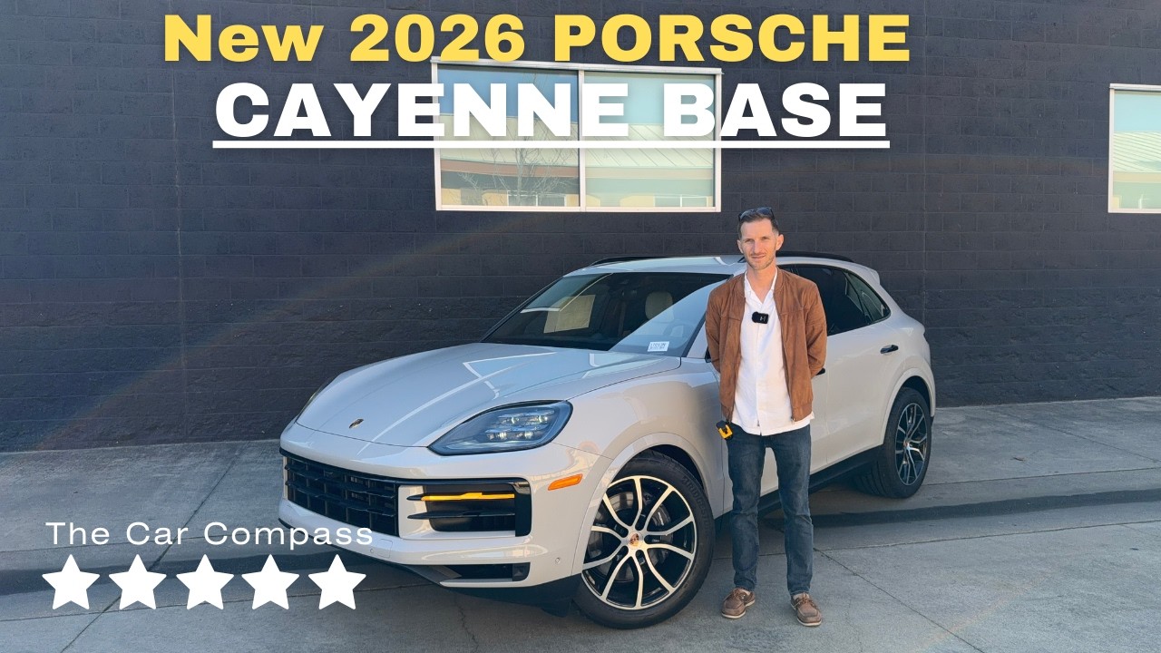 2026 Porsche Cayenne Base - Full Walkaround (No time wasted)