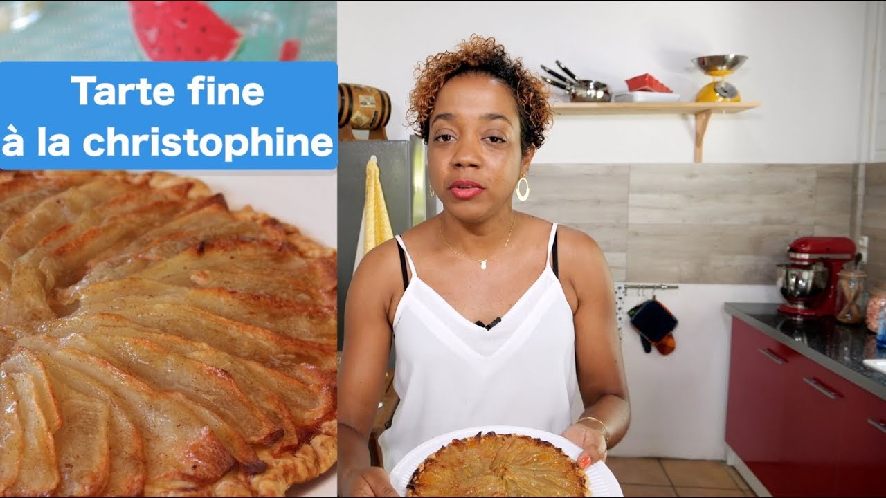 la Tarte fine à la CHRISTOPHINE  (chayote, chouchou)