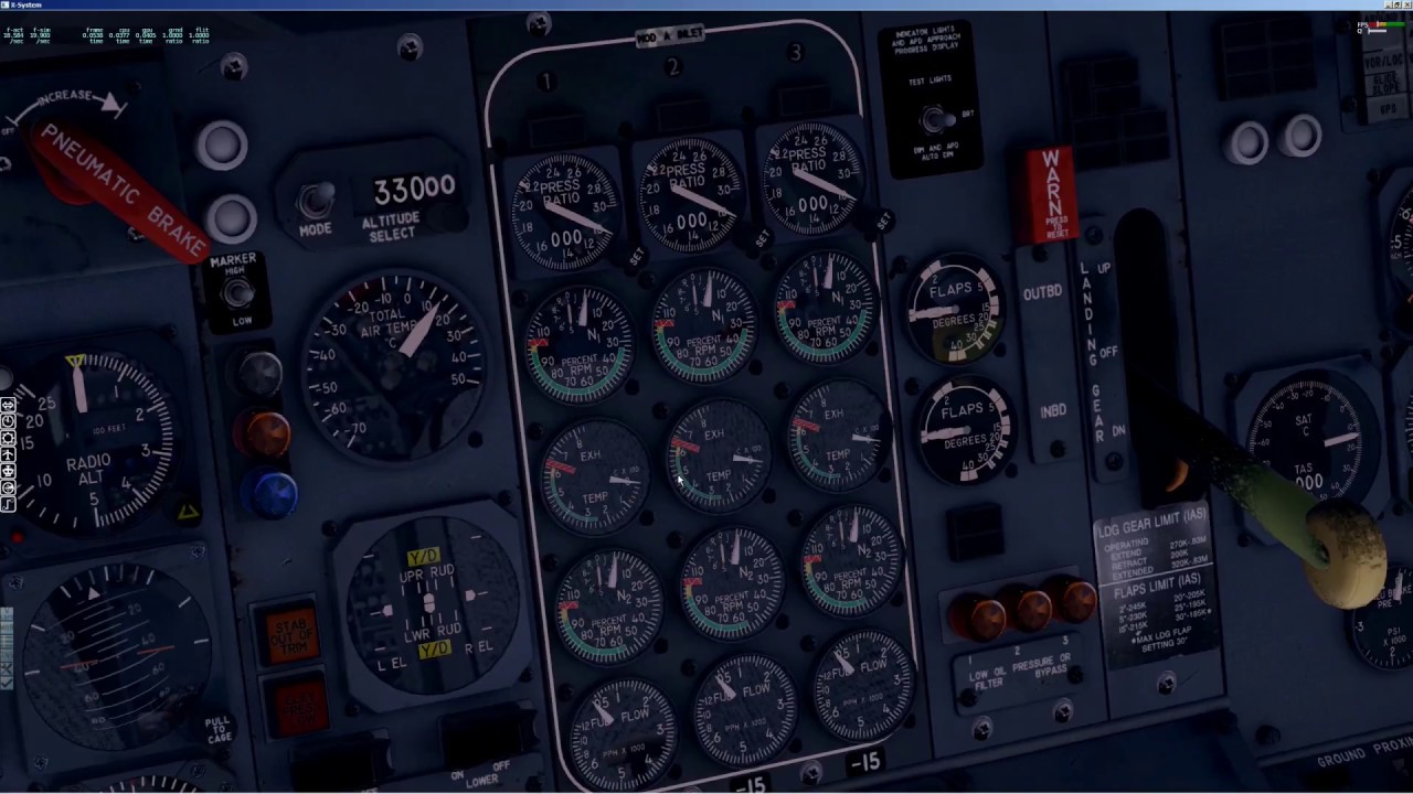 X-plane 11 | FJS | Boeing 727 - 200 | Pilot2ATC | просто про CIVA | KORD - KIAD