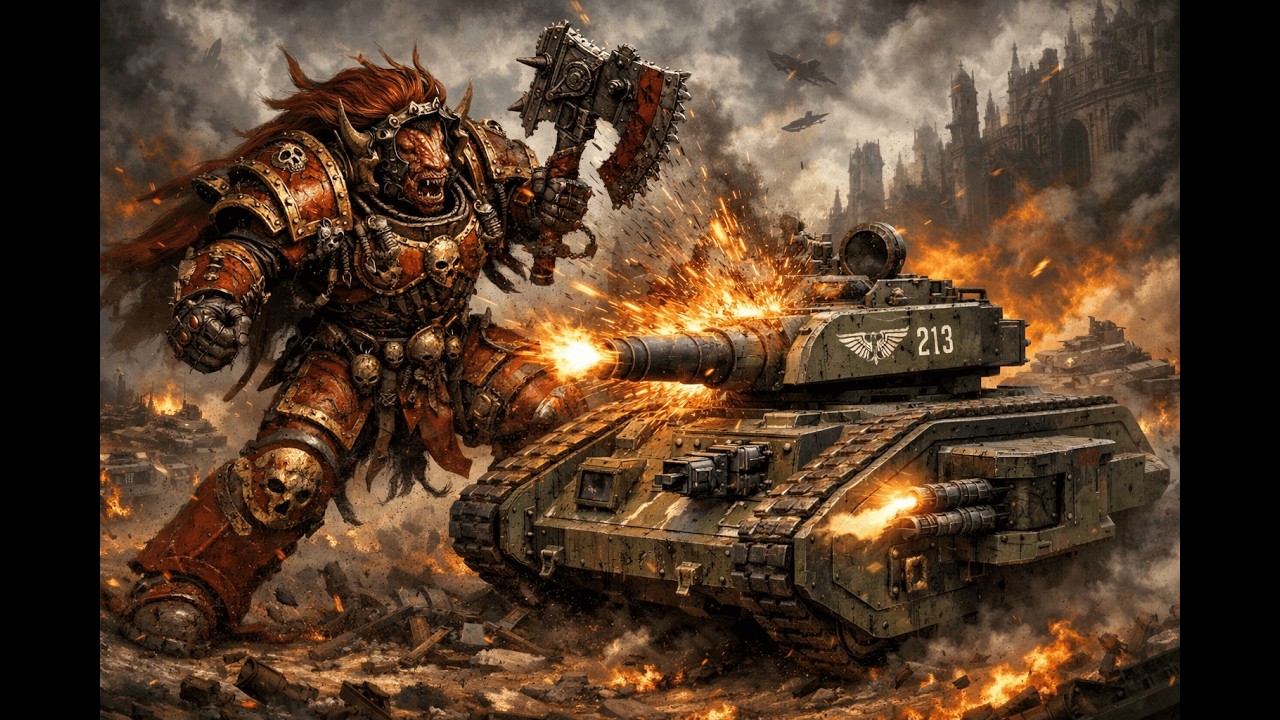 TTS3 wk 1 World Eater vs Astra Militarum