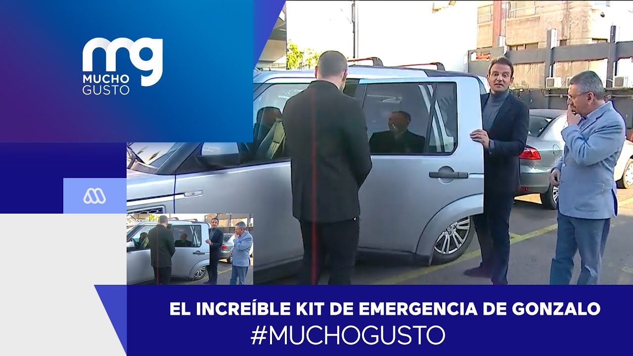 #muchogusto / El increíble kit de emergencia de Gonzalo Ramírez
