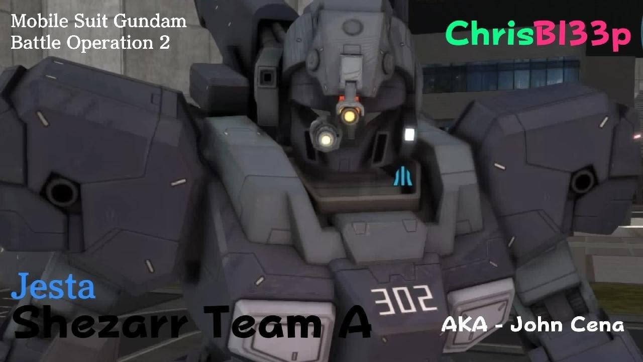 Mobile Suit Gundam: Battle Operation 2 - Jesta Shezarr Team A Gameplay