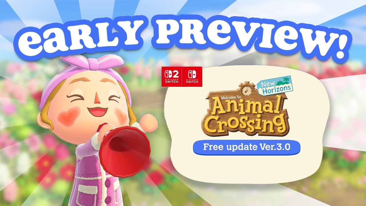 Меня пригласили на презентацию Nintendo, посвященную Animal Crossing: New Horizons 3.0!