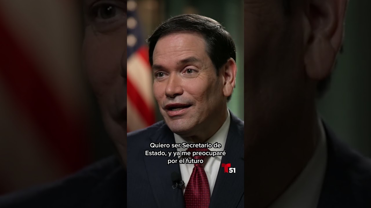 Marco Rubio responde si le gustar&iacute;a ser presidente