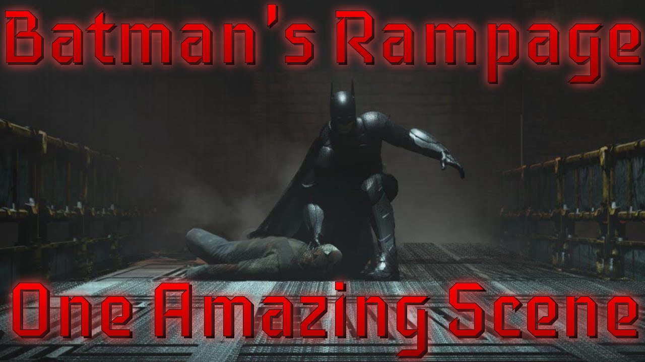 Batman's Rampage - One Amazing Scene (Batman: Arkham Shadow)