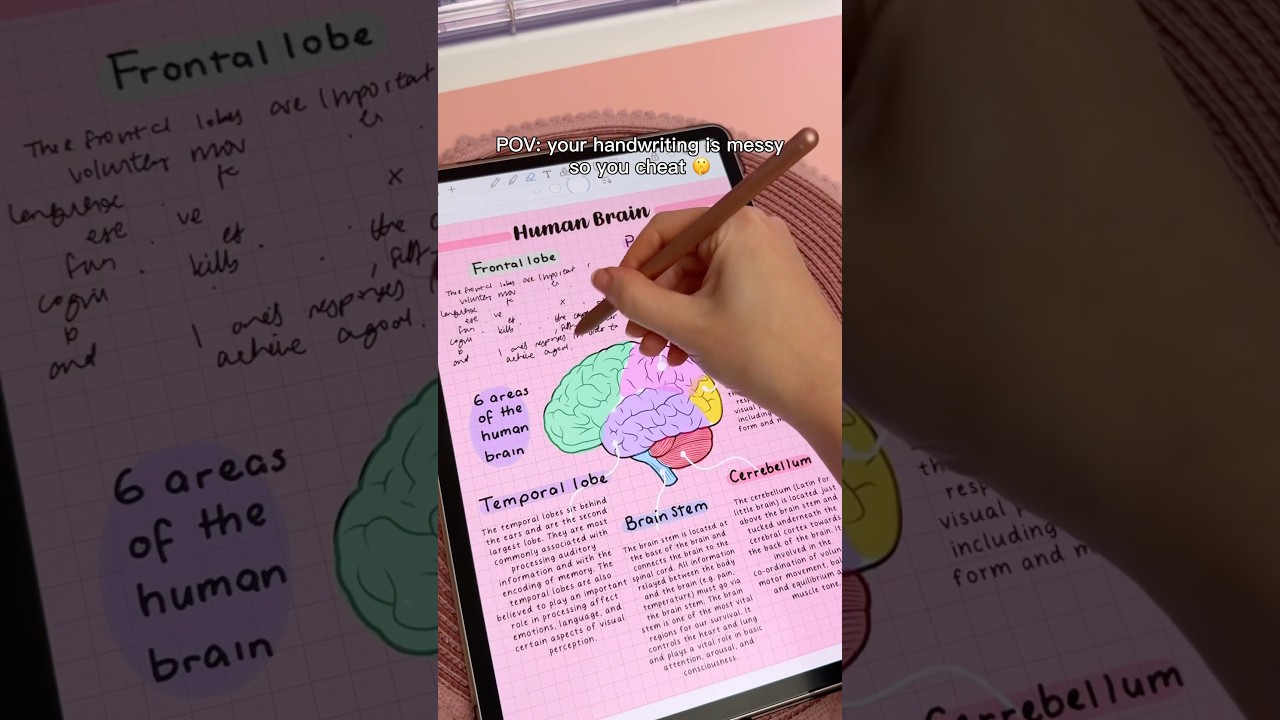 my messy handwriting secret 🤫💕 Samsung galaxy tab S9 | penly android app | digital note taking tips