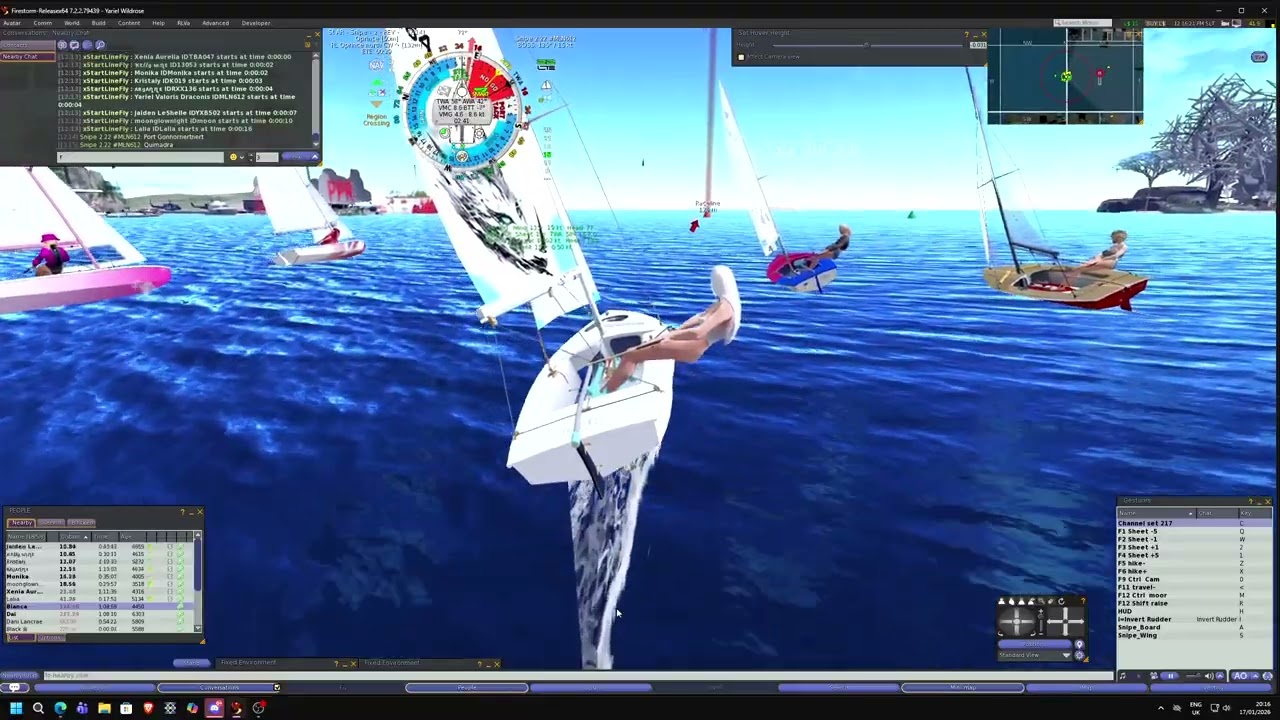 StAR Snipe Race 2 (Second Life)