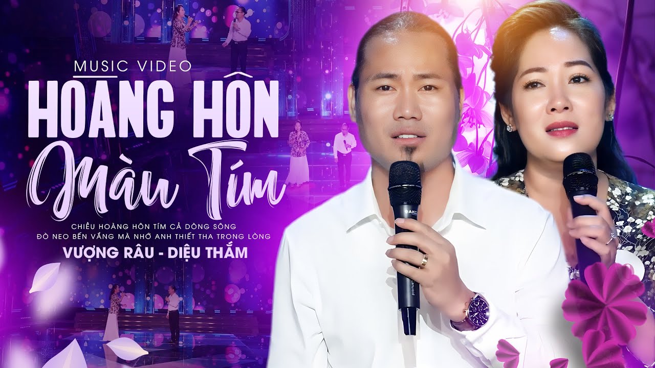 Vượng Râu Lần Đầu Hát Nhạc Miền Tây Cực Hay | Hoàng Hôn Màu Tím - Vượng Râu, Diệu Thắm