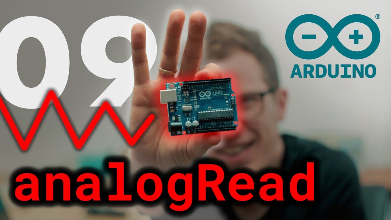 analog read input arduino - analogRead - (Arduino Uno Programming for Beginners)
