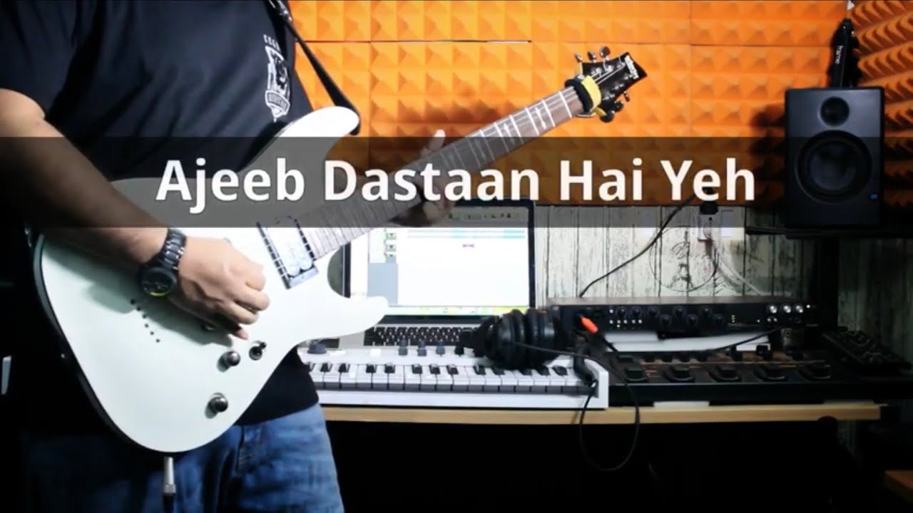 Ajeeb Dastan Hai Yeh- Electric Guitar Cover(Instrumental).