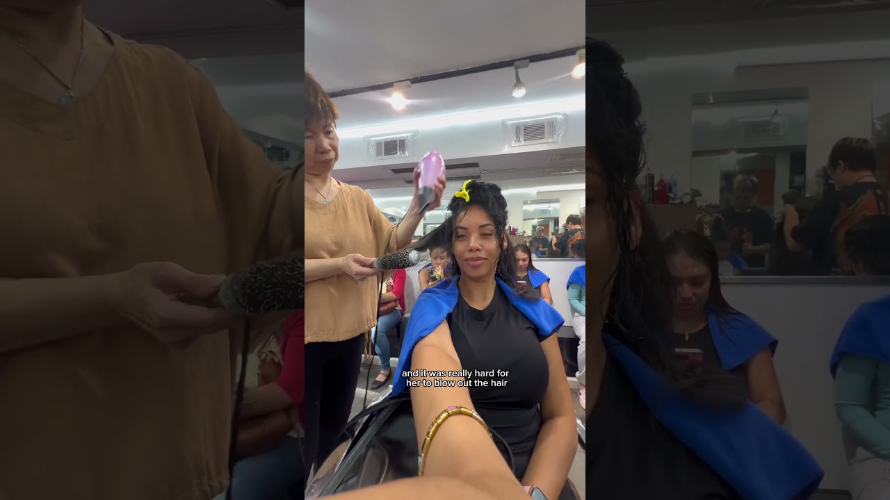 We tried the VIRAL $25 hair salon in NYC&hellip; and it might be the WORST hair salon for curly hair 😳
