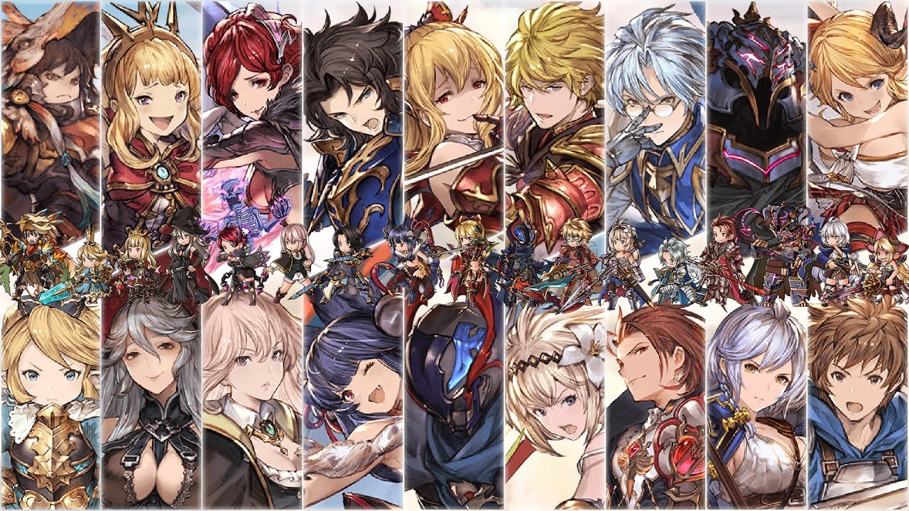 【グラブル】最終上限解放SSRキャラ　奥義集【比較あり】Vol.1