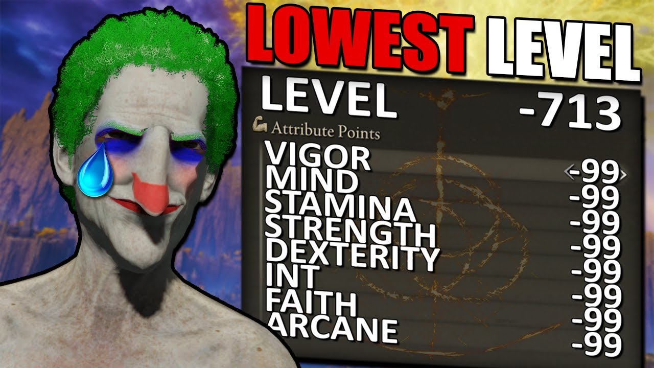 Can You Beat Elden Ring With NEGATIVE Stats?