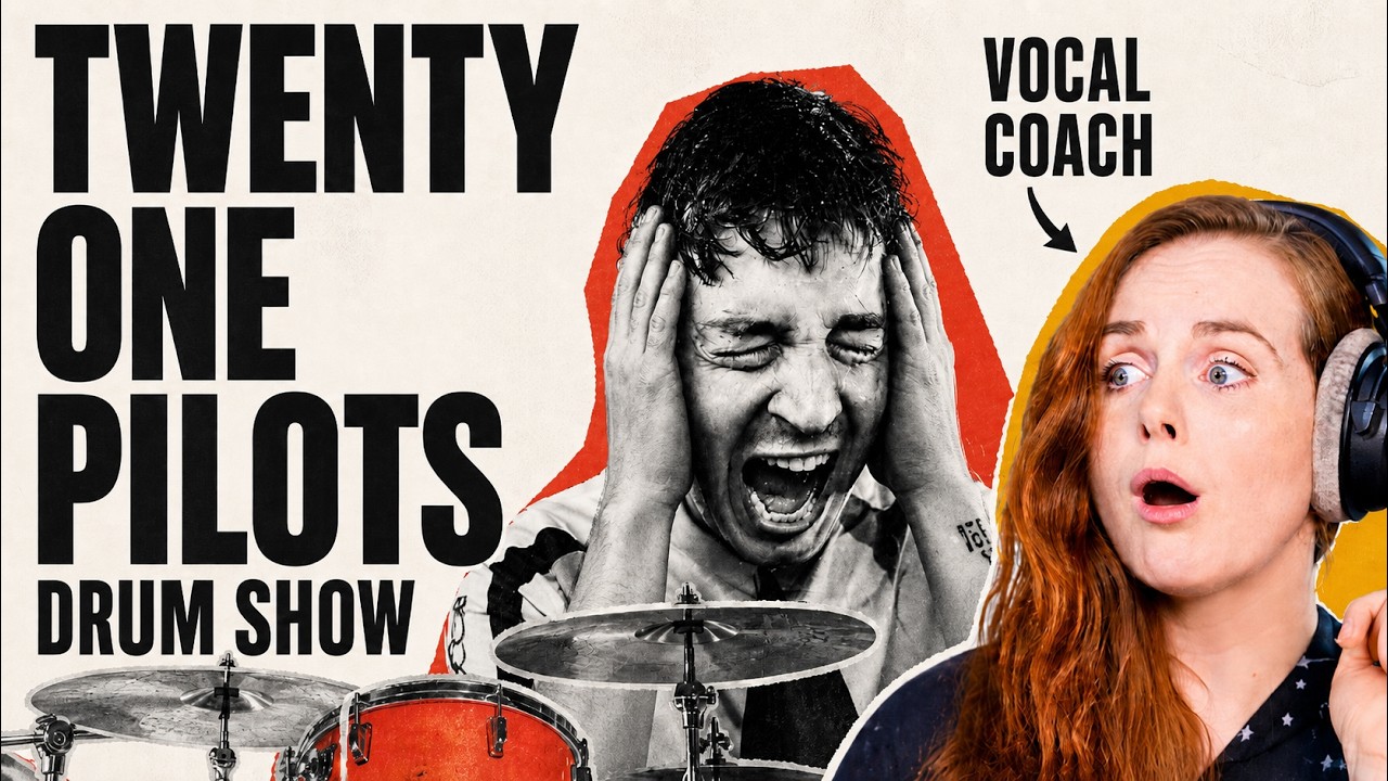 СОВЕРШЕННО НОВЫЙ Twenty One Pilots! | Разбор вокального коуча | Реакция на Drum Show