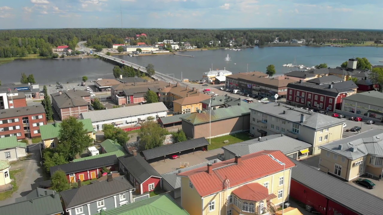 Kristiinankaupunki - Kristinestad filmed with Drone