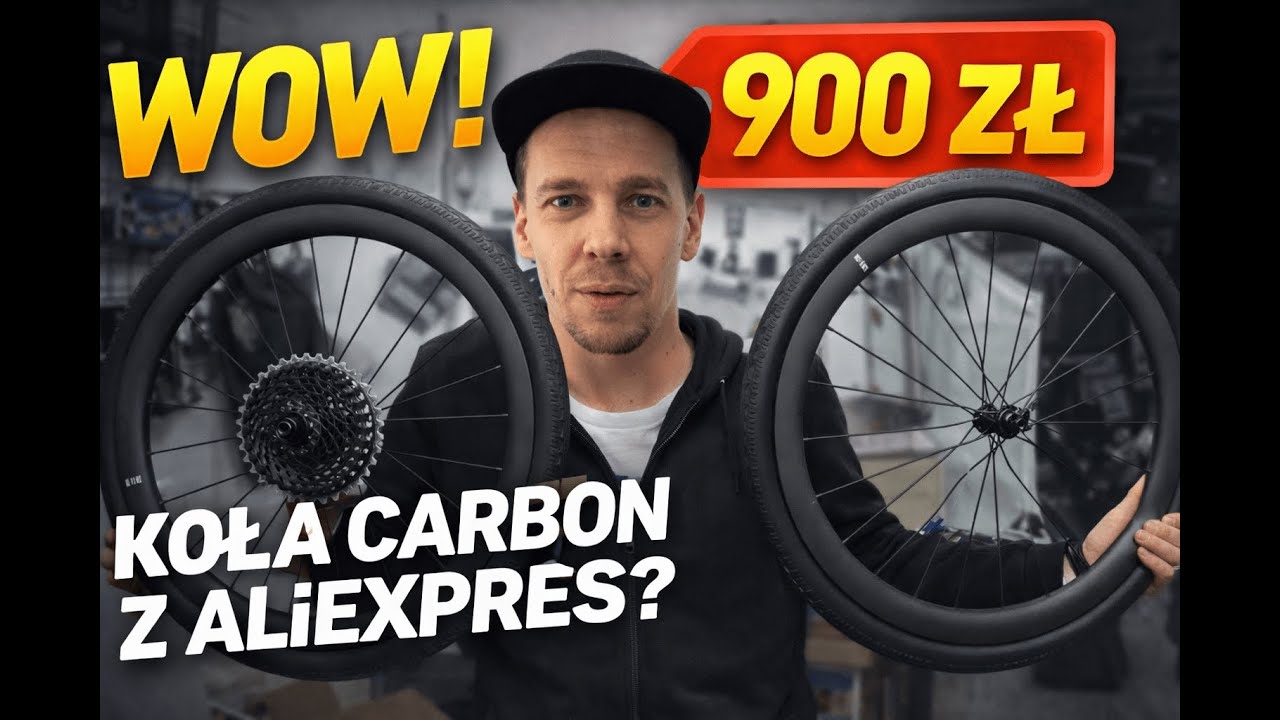 Carbonowe koła z AliExpress za 900 zł?! Pierwsze wrażenia CSC