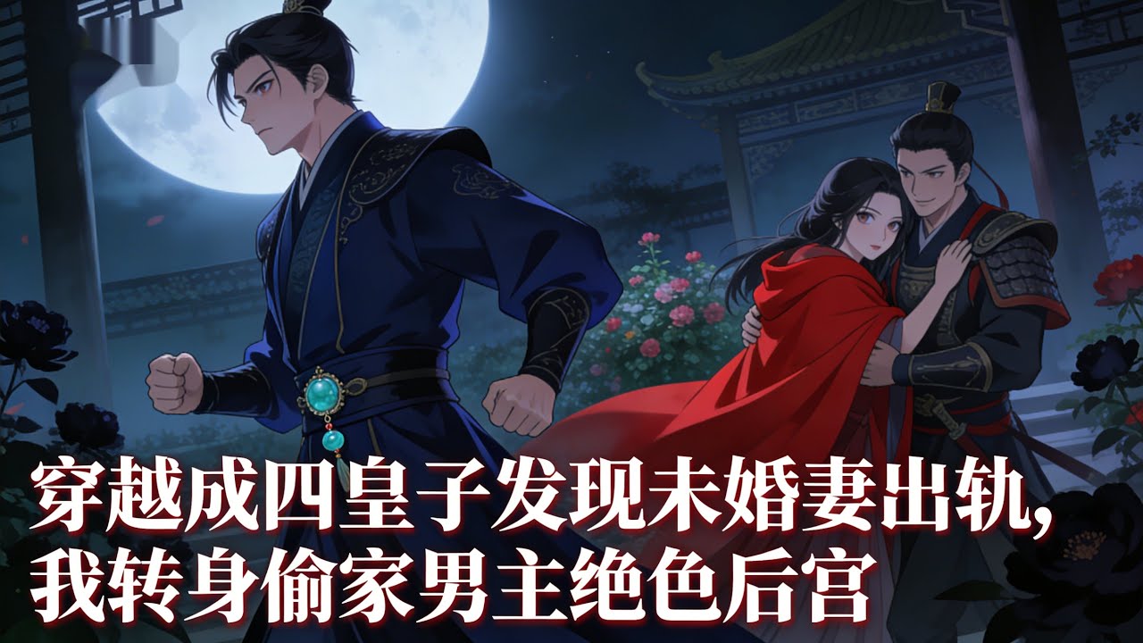 穿越成四皇子发现未婚妻出轨，我转身偷家男主绝色后宫。你抢我未婚妻？那我就夺你所有红颜知己！#小說 #小說推薦 #漫畫 #劇情 #動漫