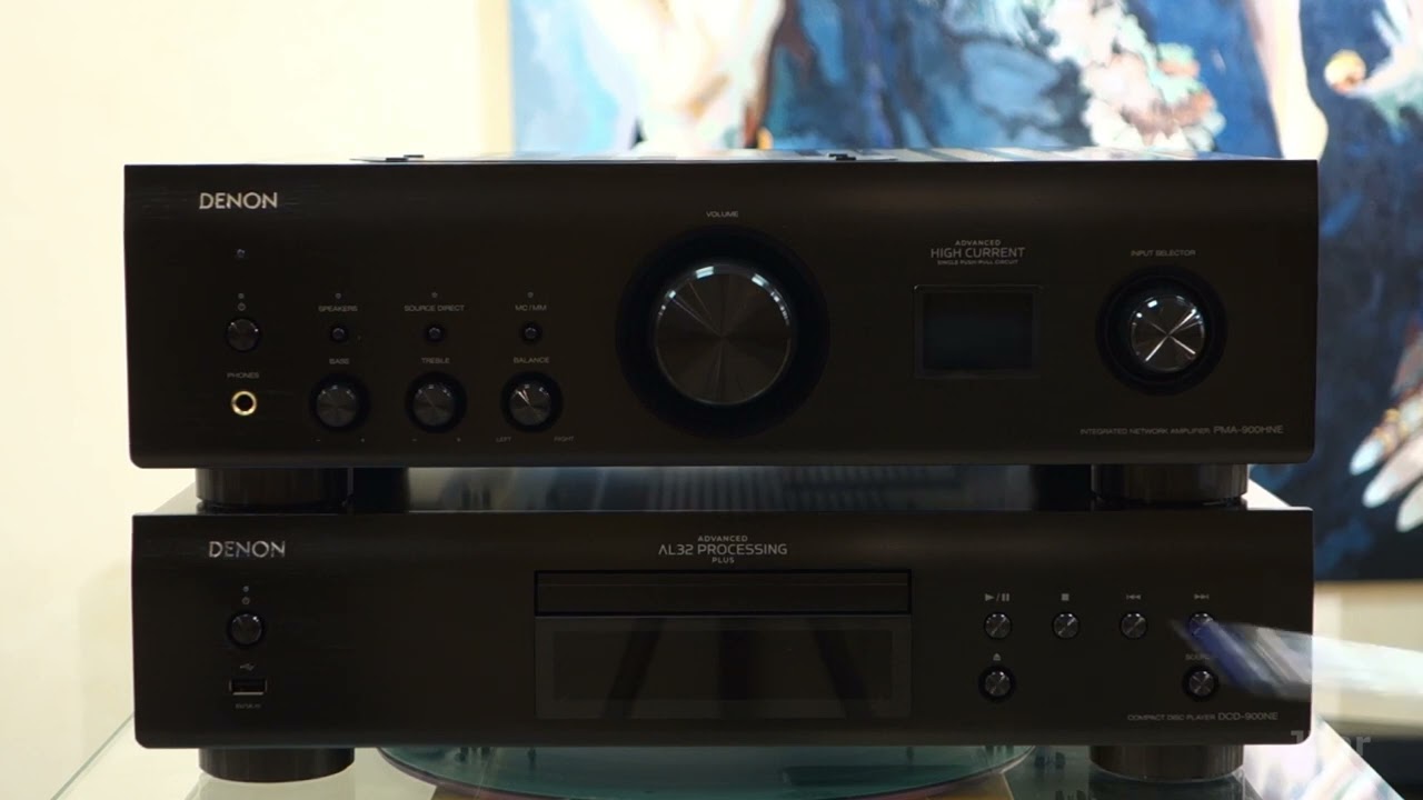 Солодка пара підсилювач Denon PMA-900HNE та CD-плеєр DCD-900NE. Розпакування та огляд