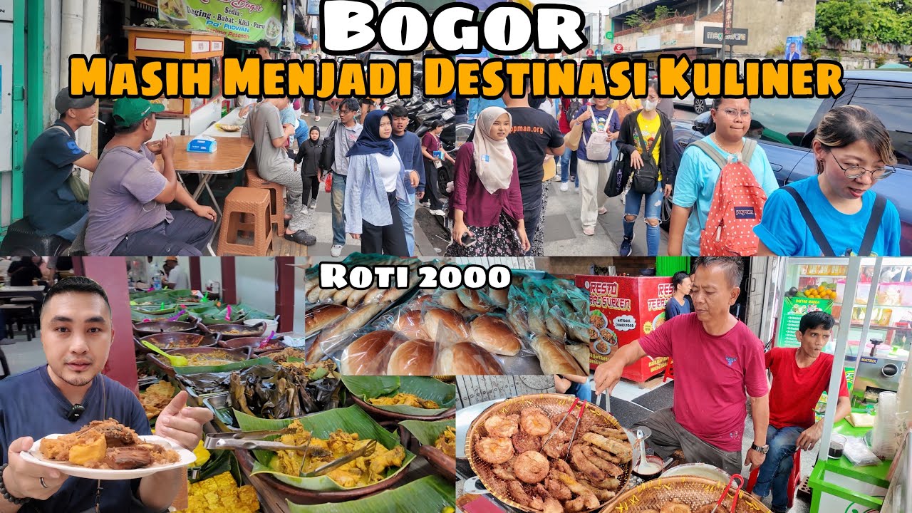 Surganya Kuliner Bogor Masih Ramai Pengunjung || Kulineran di Surya Kencana Bogor