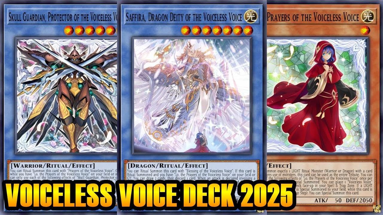 【YGOPRO】 VOICELESS VOICE DECK 2025