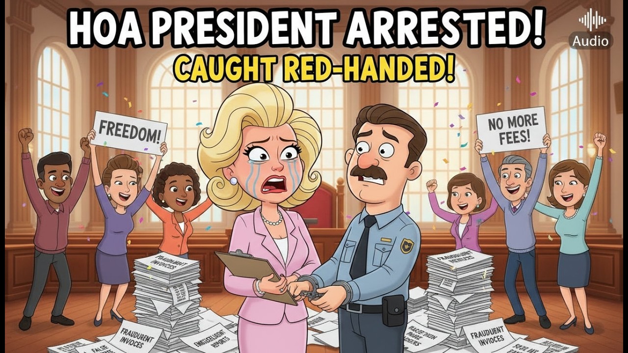 HOA Queen Swats Veteran Neighbor – Ends Up in Cuffs Herself