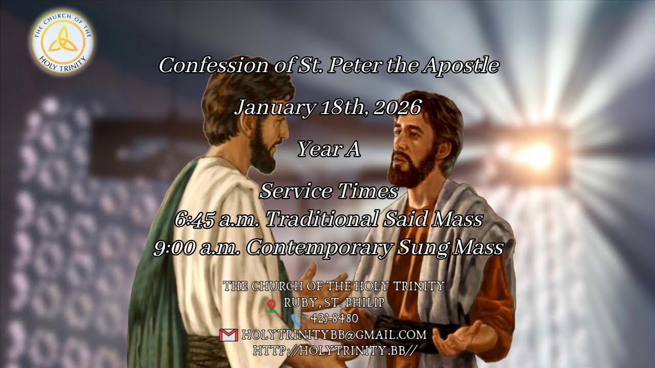 The Confession of St. Peter the Apostle Year A (Contemporary Sung Mass)