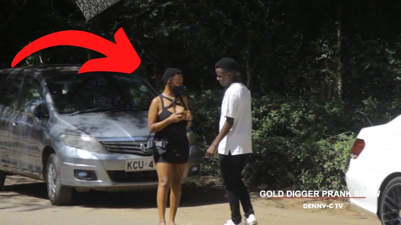 DRAMA!! SISHUKI GARI🤣🙆‍♂️| GOLD DIGGER PRANK IN KENYA!! PART 11(HOOD EDITION) | Denny-c Tv