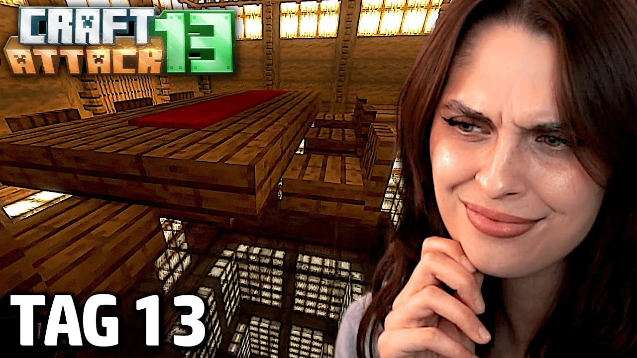 Wir bauen den Meetingraum der Säulen! Craft Attack 13 Tag 13
