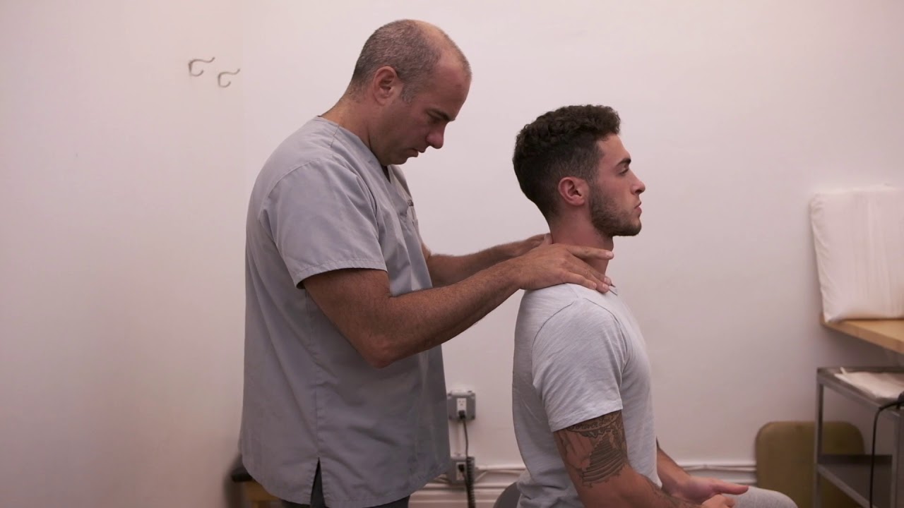 Boxer/ Trainer With Severe Loss of Neck Curve - Full Chiropractic Treatment