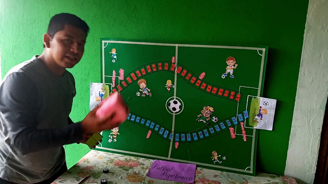 Juego Matematico  Futbol algebraico