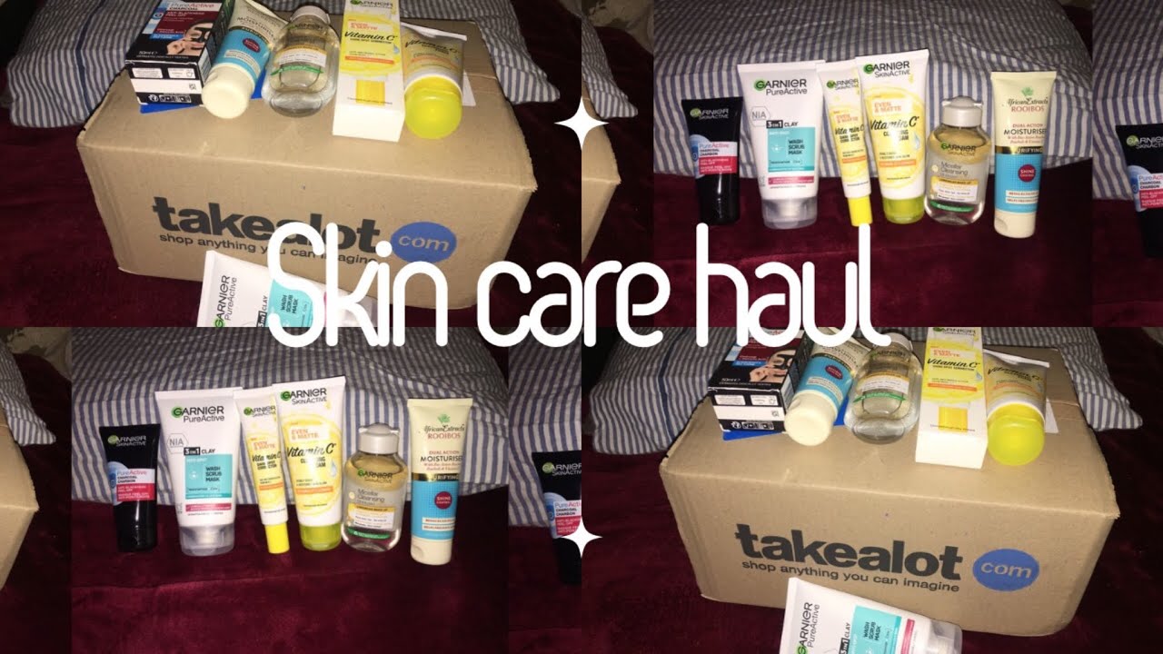 Skin care products haul #south African YouTuber