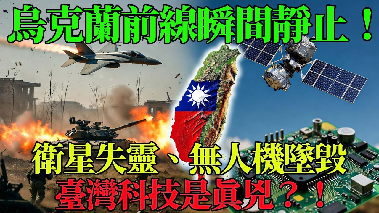 烏克蘭戰場超震撼一幕！俄軍衛星和武器「心臟驟停」 !全世界都傻眼：讓戰場瞬間靜止的那雙手，竟然來自台灣？！#taiwan #台灣 #台灣故事 #台灣文化 #台灣科技 #台灣經濟