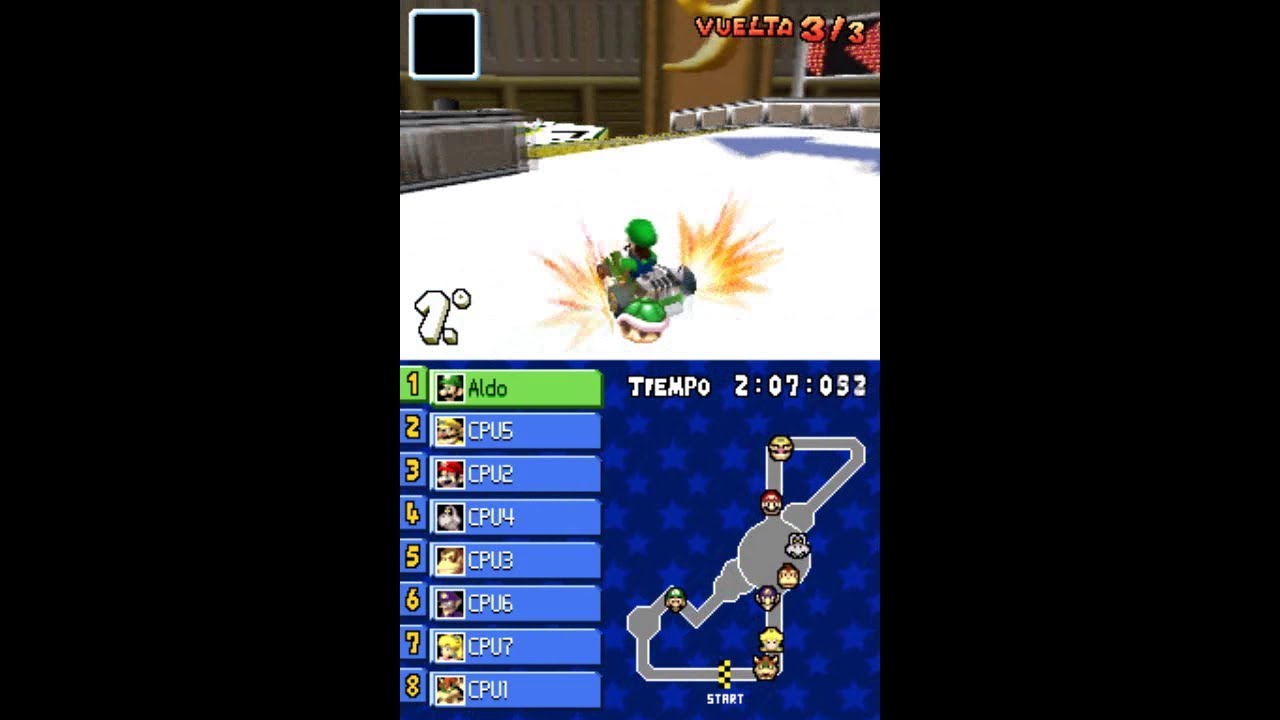 Mario Kart DS - Todos los Circuitos en 100cc