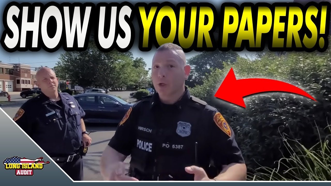 Cop Thinks We Are Living In 1930s Germany - Educated!