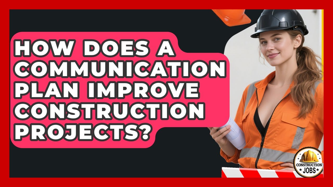 How Does A Communication Plan Improve Construction Projects? - Construction Jobs