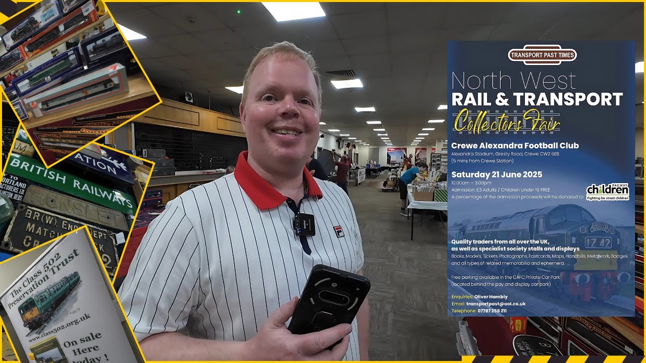 Model Railways Bargain Hunting: The North West Rail & Transport Collectors Fair 2025 🚂