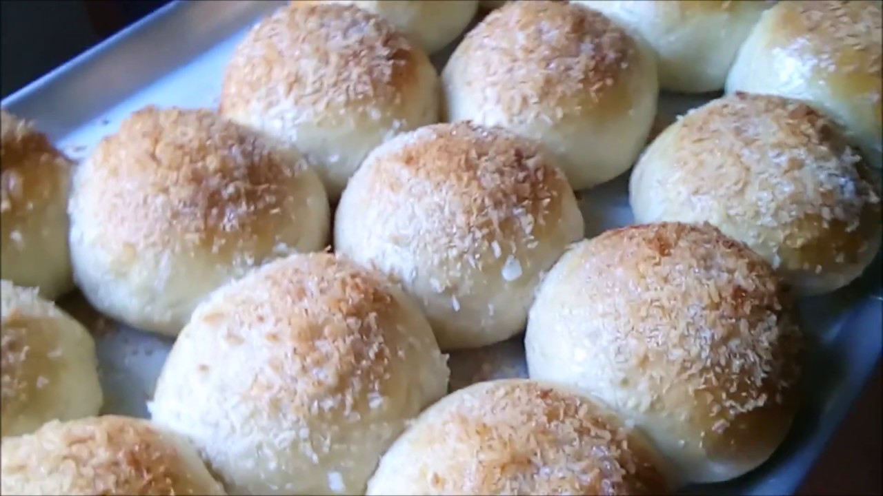 Pan de coco. Suavecito y esponjoso.