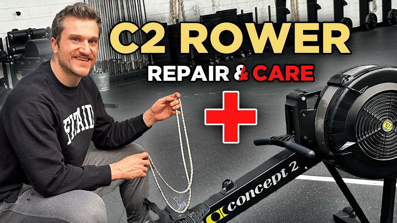 Concept 2 Rower Maintenance and Cleaning