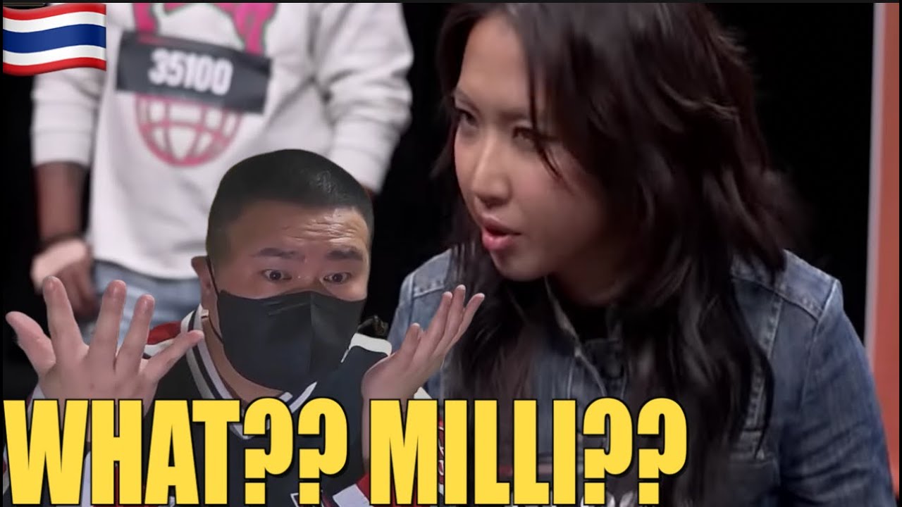 🇹🇭🇰🇷🔥Korean Hiphop Junkie react to MILLI - Rap mission without music (SMTM12) (ENG/THAI SUB)
