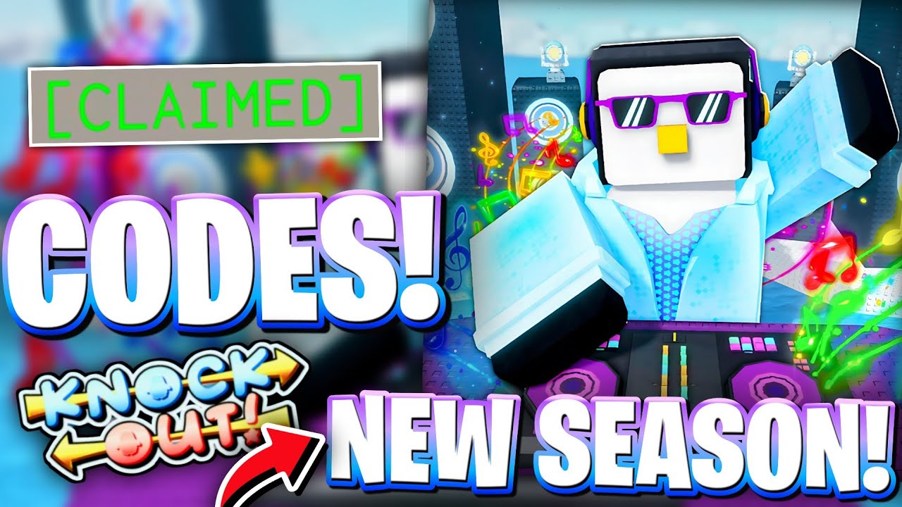 🎉*DISCO UPD* NEWEST WORKING KNOCKOUT CODES FOR NEW SEASON UPDATE! CODES FOR KNOCKOUT ROBLOX