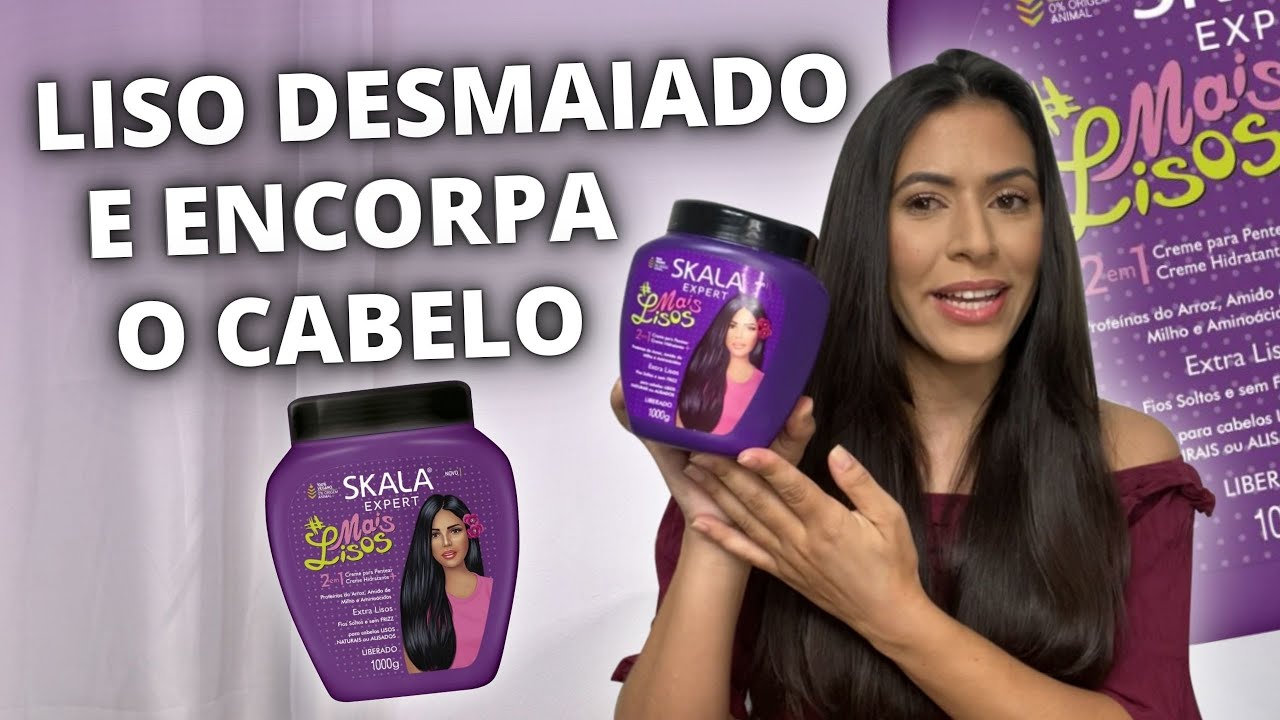 SKALA MAIS LISOS - RESENHA CAPILAR | Larisse Gama