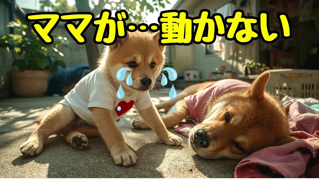 ママ柴犬が倒れた日─モモ、はじめてのごはんづくり